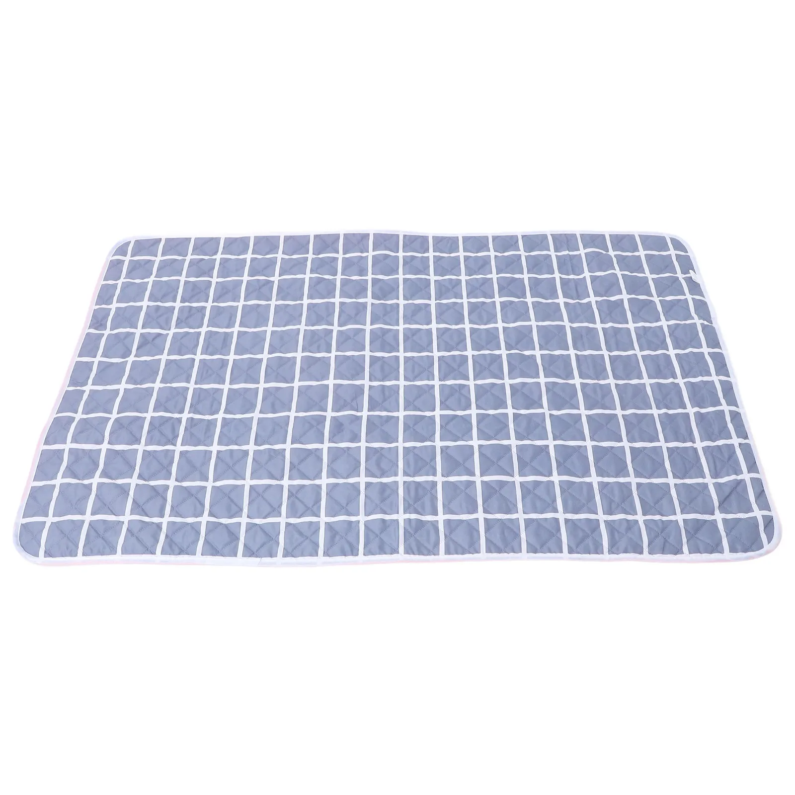 Tappetino per letto impermeabile antiscivolo grande lavabile Tappetino di protezione per l'enuresi assorbente Protezione per materasso scozzese riutilizzabile per adulti
