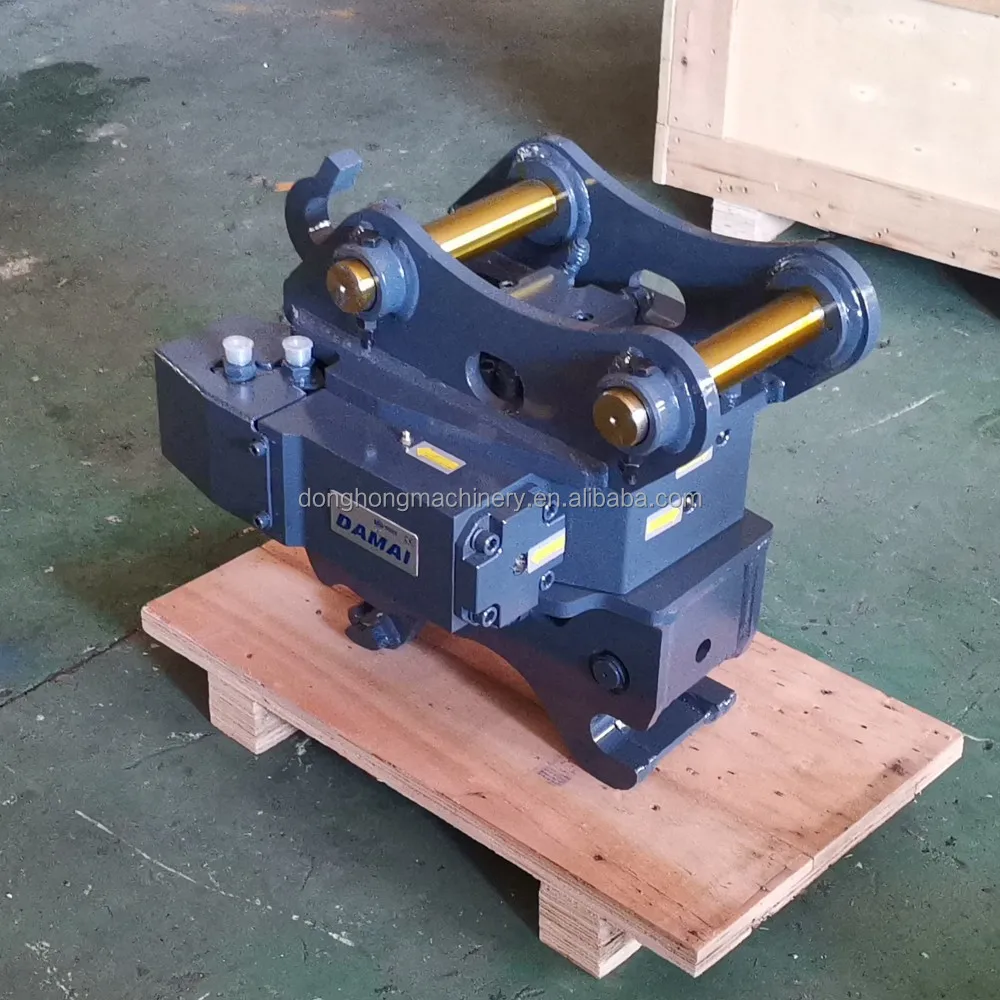 Quick Coupler with 360° Rotation Dual Safety Lock