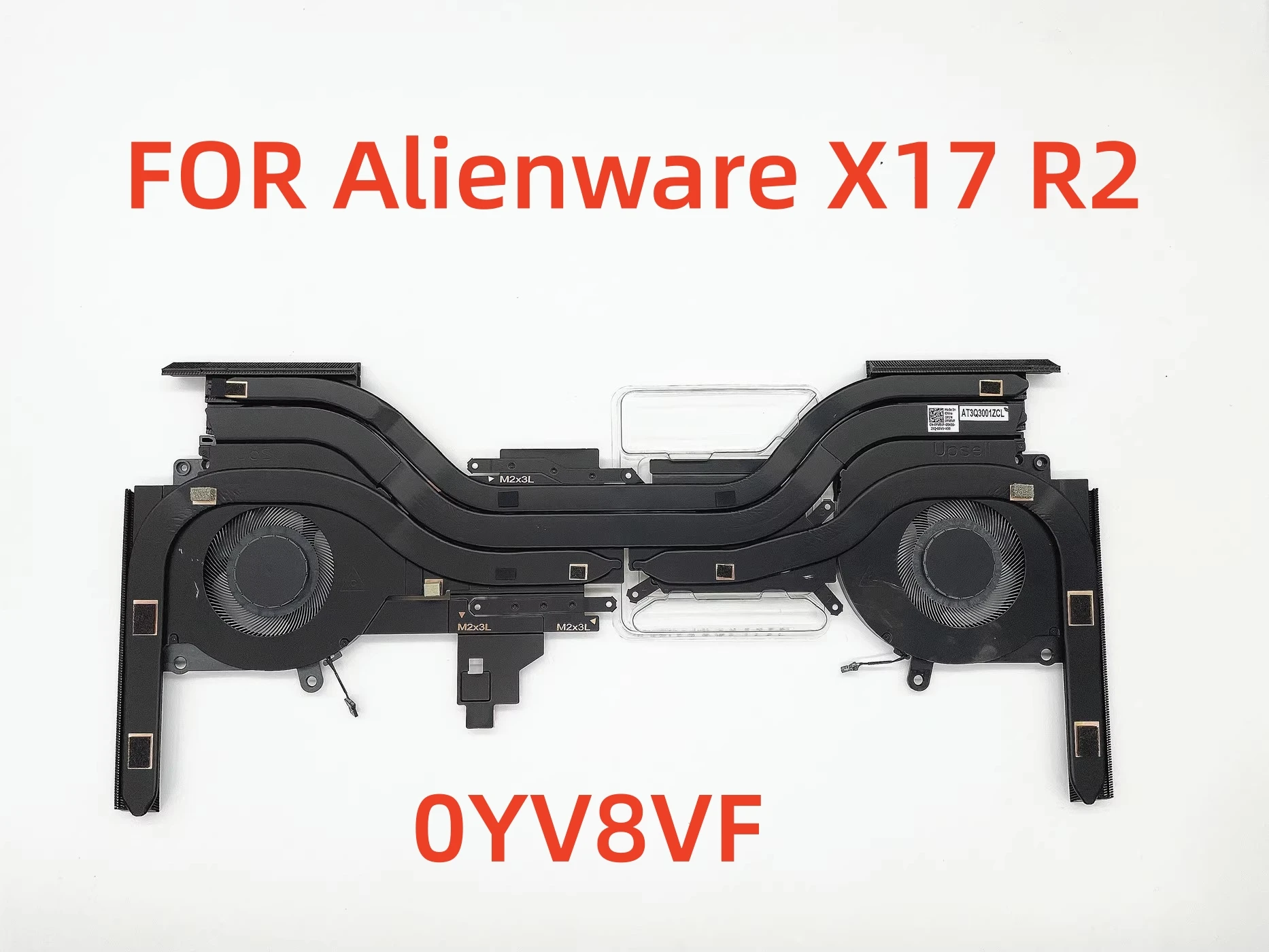 

CN-0YV8VF YV8VF 0YV8VF новый оригинальный для DELL Alienware X17 R2 CPU GPU охлаждающий вентилятор с радиатором 100% ТЕСТ ОК