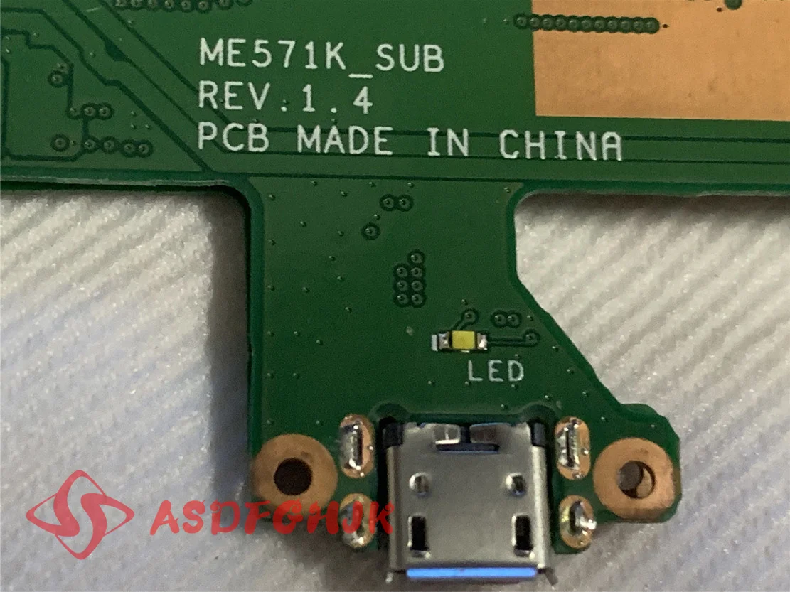 original For ASUS Google Nexus 7 2nd Gen 2013 ME571K ME571K USB Power Board charger Board K008 K009 with cable 14010-00330800