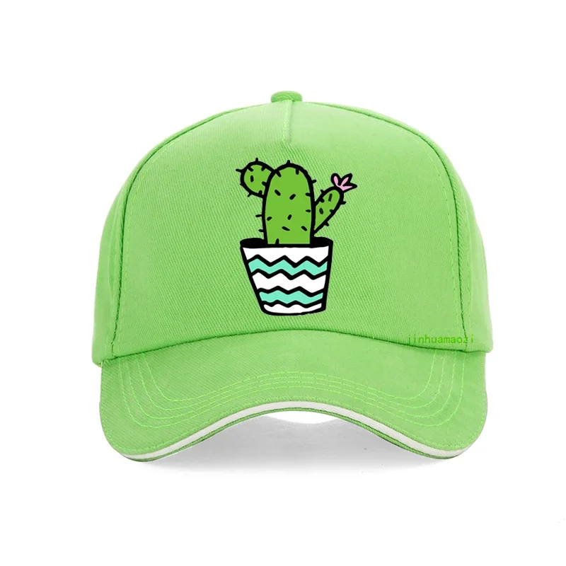 Cactus Green Baseball Cap Side Letter Wild Cap Spring Summer Men And Women Hat Outdoor Visor 2019 New Fashion Hat gorras bone