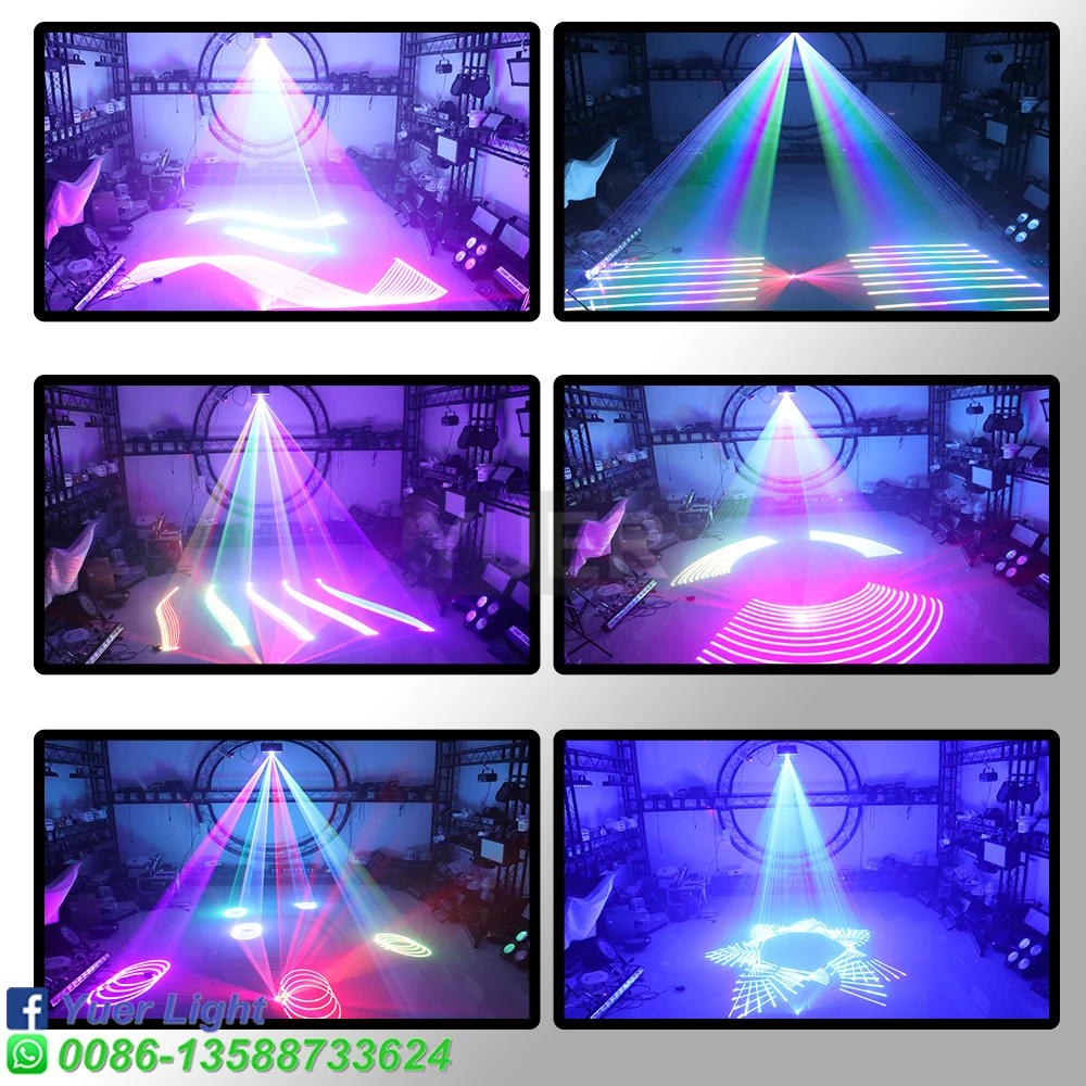 プロフェッショナルレーザーライト,3W,3D,RGB,ビーム,ディスコ,DJ,ディスコ用の強力なDJ,ディスコ,アニメーションレーザー舞台照明