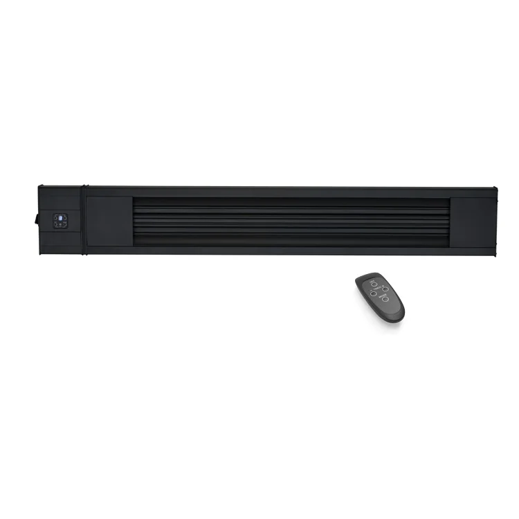 Aluminum Strip Heating 1800W Electric Infrared Remote Control Ceiling and Wall Mounting Panel Patio Heater
