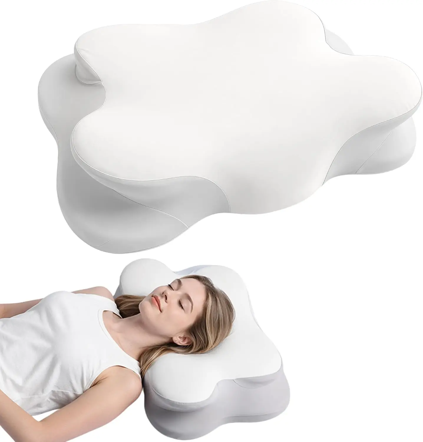 Stay Cool All Night Cloud Pillow | Ergonomic Memory Foam