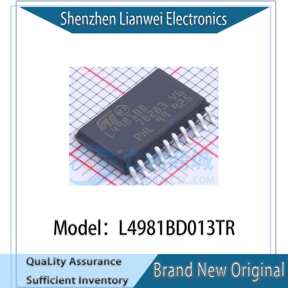 

100% New Original L4981BD L4981BD013TR IC Chipset SOP-20