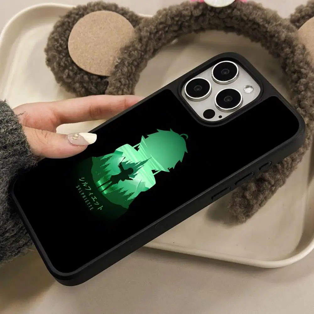 

Mushoku Tensei Sylphiette Phone Case for iPhone 17 16 15 14 13 12 11 Air Pro Max Plus Matte Surface Cover