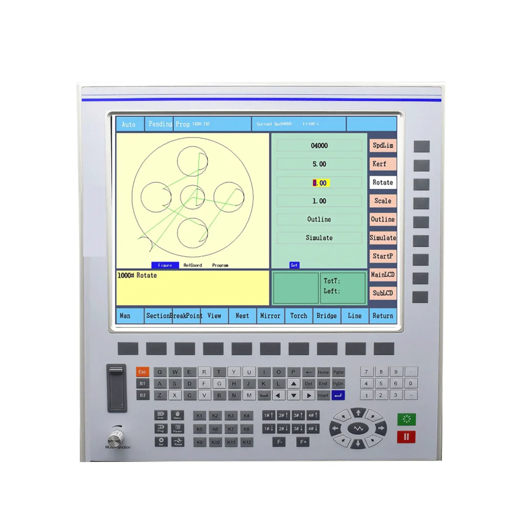 

Plasma Cnc Cutting System Cc-z4 2 Axis Cnc Machine Tool Cutting Controller For Plasma And Flame Cnc Cutting Machine