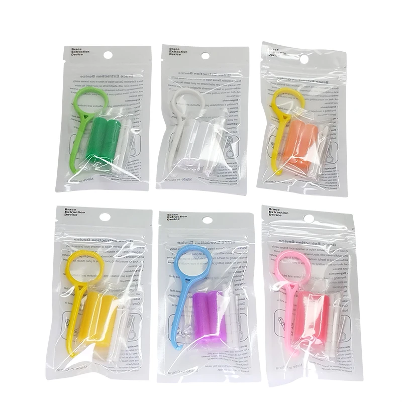 1set Orthodontic Teeth Alinger Chewies Tooth Bite Stick Removal Tool Oral Care
