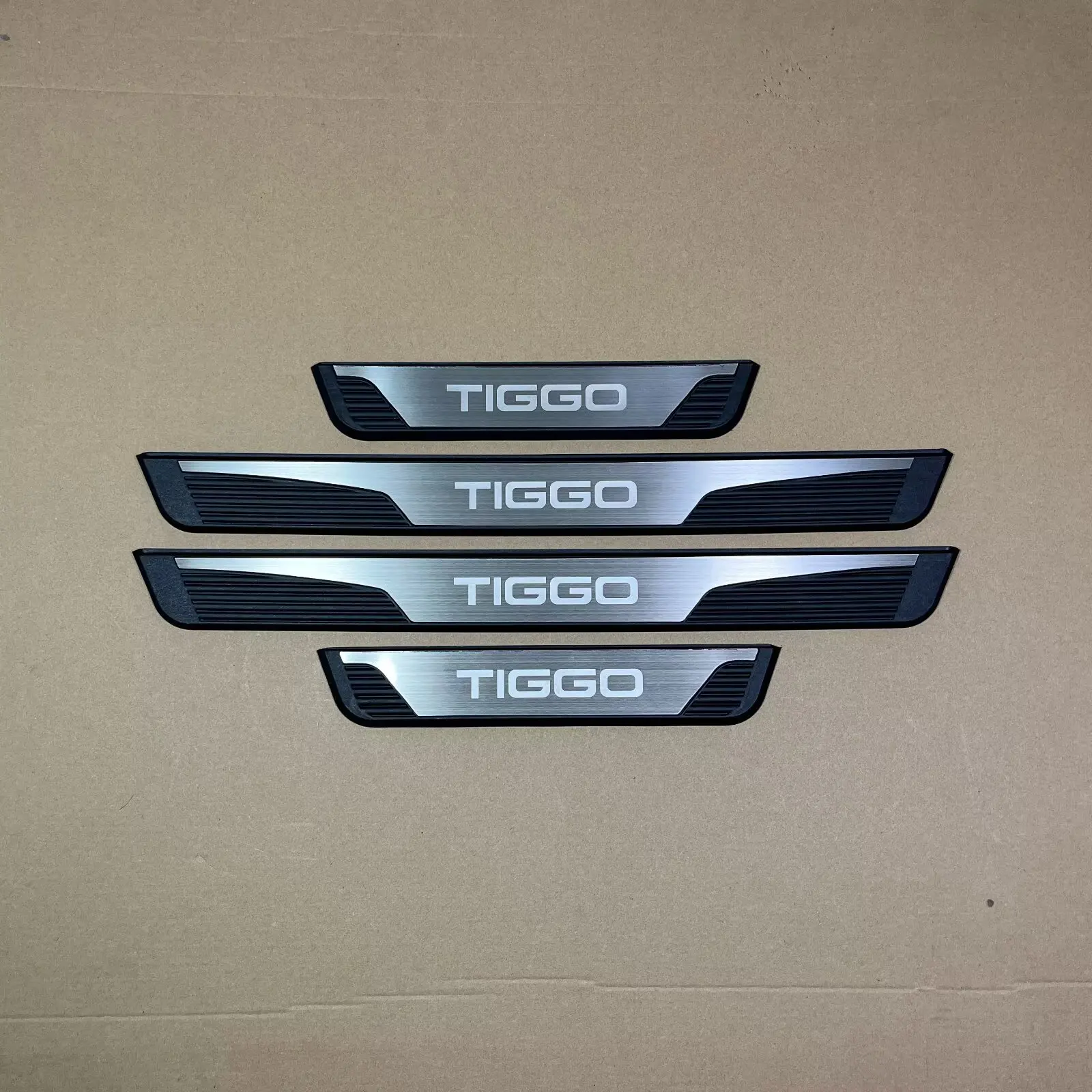 For Chery TIGGO 4 7 8 Pro 2020 - 2025 2026 Auto Door Sill Pedal Cover Trim Scuff Plate Protector Sticker Car Styling Accessories