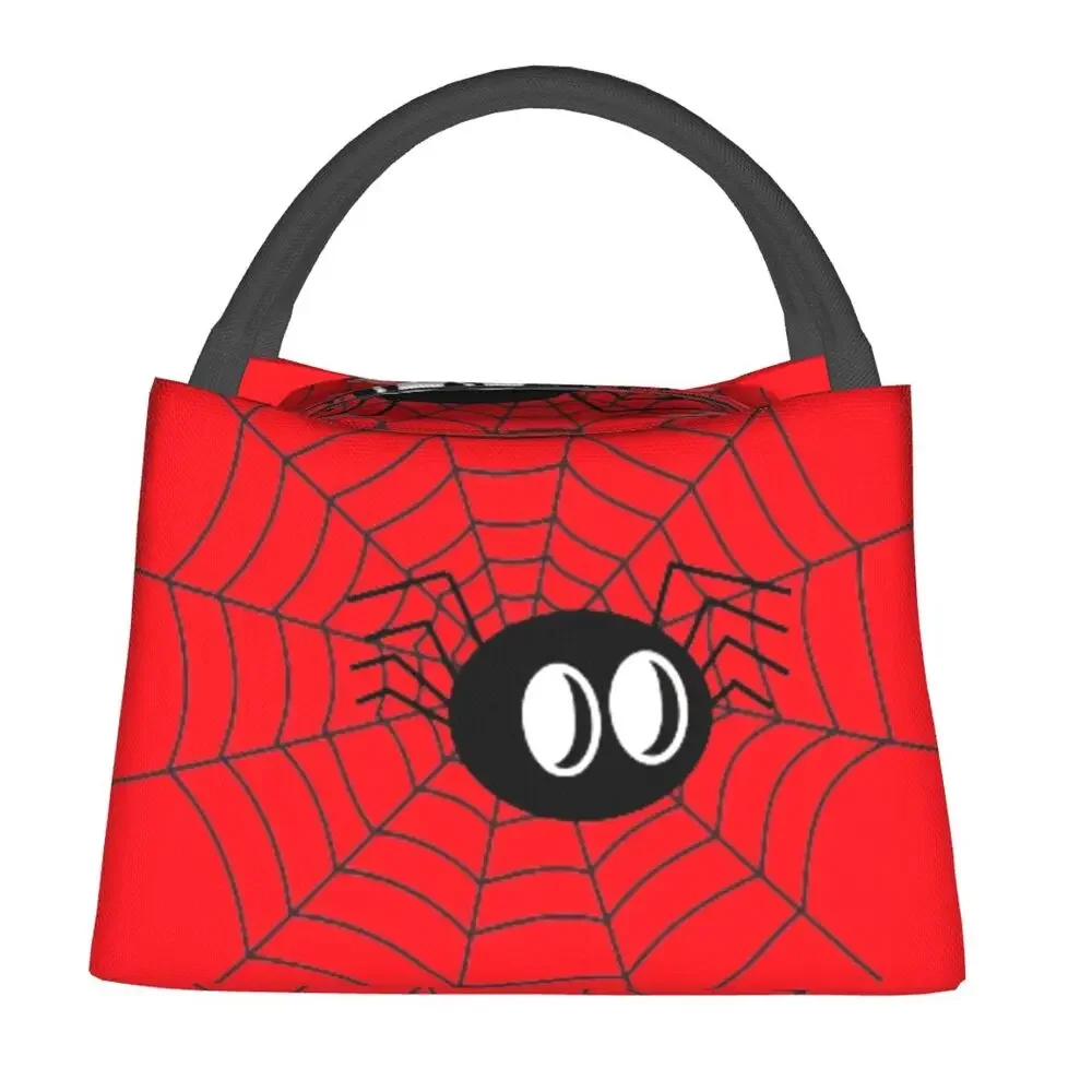 Bolsa de almuerzo con aislamiento Spider On Web para mujer, bolso térmico impermeable, enfriador, para oficina, Picnic, viaje