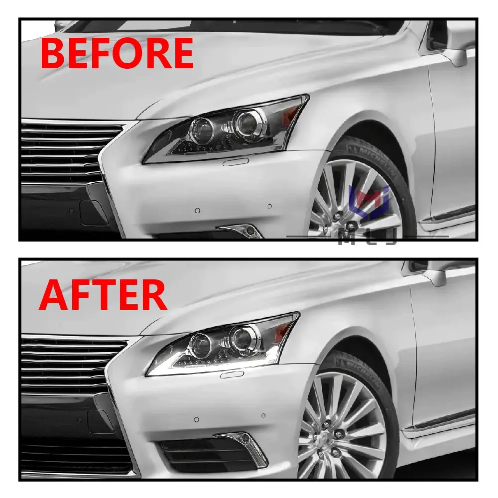 Für LEXUS LS460 2013-2016 Scheinwerfer Tagfahrlichtquelle Weiße LED DRL Angel Eyes Licht-Chip-Platinen Auto-Zubehör – Detail 2
