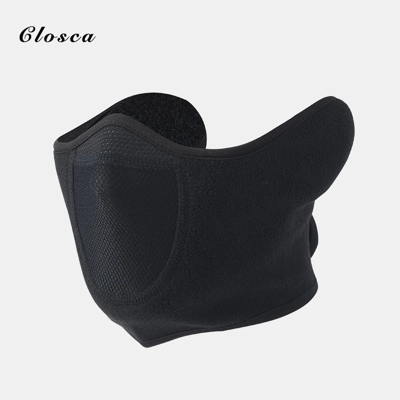 Winter Outdoor Cycling Warm Windproof Fleece Face Mask Ski Scarf Cold Weather Breathable Thermal Sports Cover Lightweight