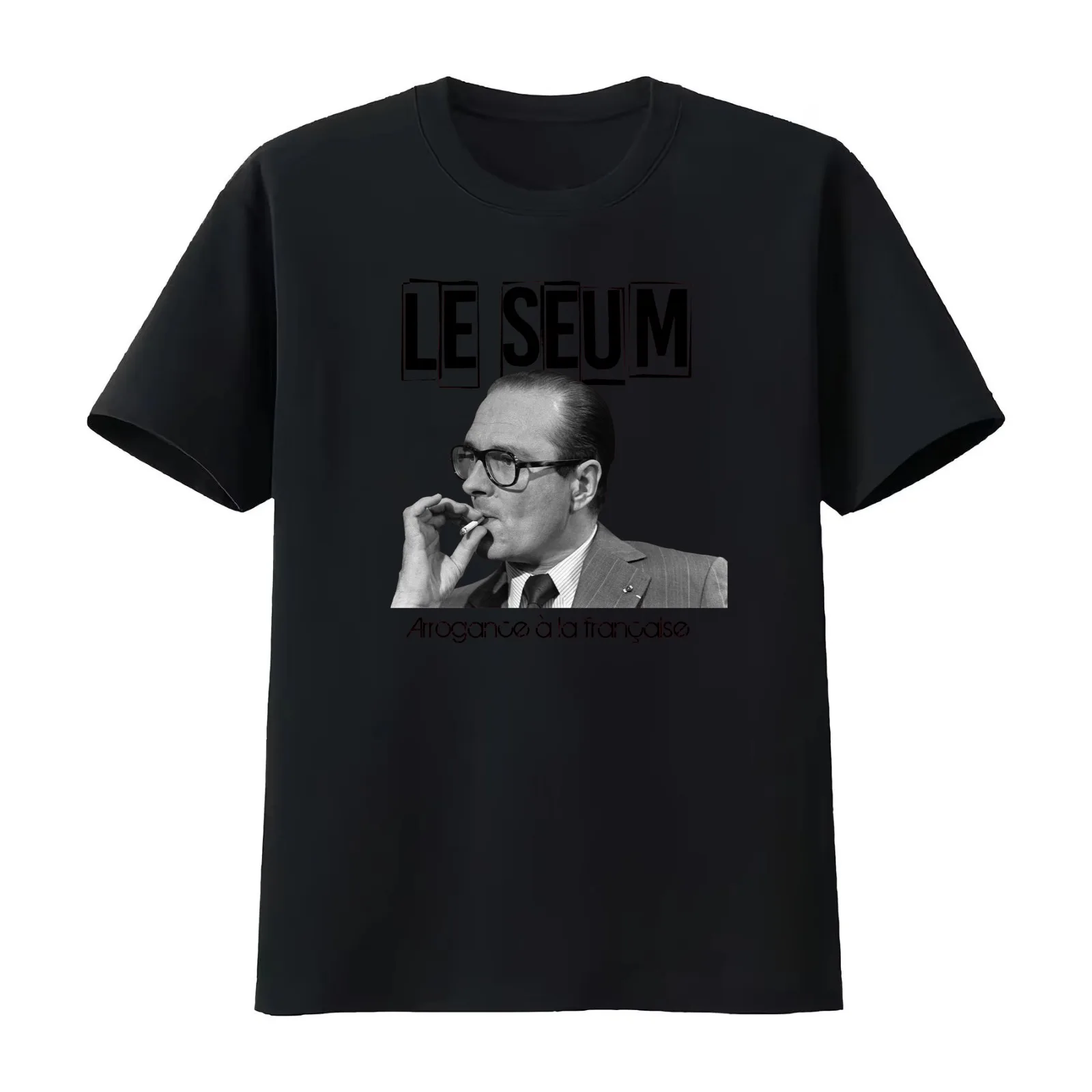 The seum T-Shirt Summer Casual Cotton Tee Oversized Streetwear Tops Vintage Graphic Print Loose Fit Short Sleeve