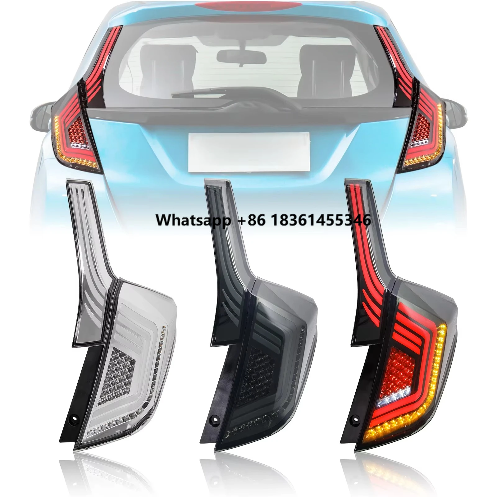 

Fit Taillight 2014-2019 Back Lamp Running Parking Reverse Dynamic Turning Fog Lamp