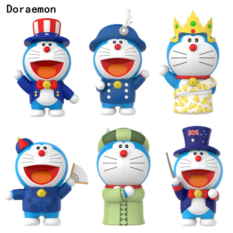 

Doraemon Garage Kits Toys Anime Peripheral Table Ornaments Model Home Dormitory Decoration Doll Children's Birthday Holiday Gift