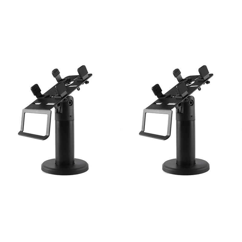 N75R-2X Pos Machine Stand 360 Degrees Rotatable Pos Display Cashier Display Holder Credit Card Machine Stand Counter Stand
