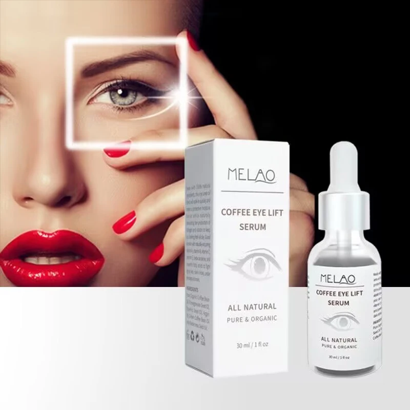 Newest Caffeine Eye Serum Hydrating Brightening Moisturizing Smooth Fine Lines Dark Circles Eye Anti Wrinkle Care Essence
