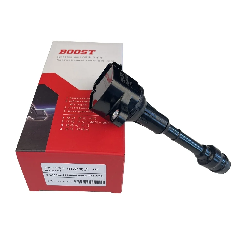 

High Quality Car Ignition Coil BT-2198 22448-8H300 QR20 QR25 For Nissan X-Trail T30 Wingroad Teana Primera Murano