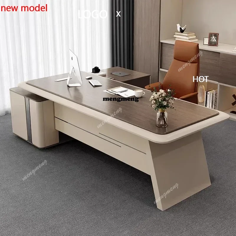 

H132 Modern boss tables Computer desk Motion desk Room desks office table gaming desks Table pliante Furniture