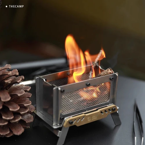 휴대용 캠핑 스토브 파티오 히터, 화로 핸드 워머, 목재 모닥불 파티오 히터, 관광 야외 난방 캘린더 LLPH