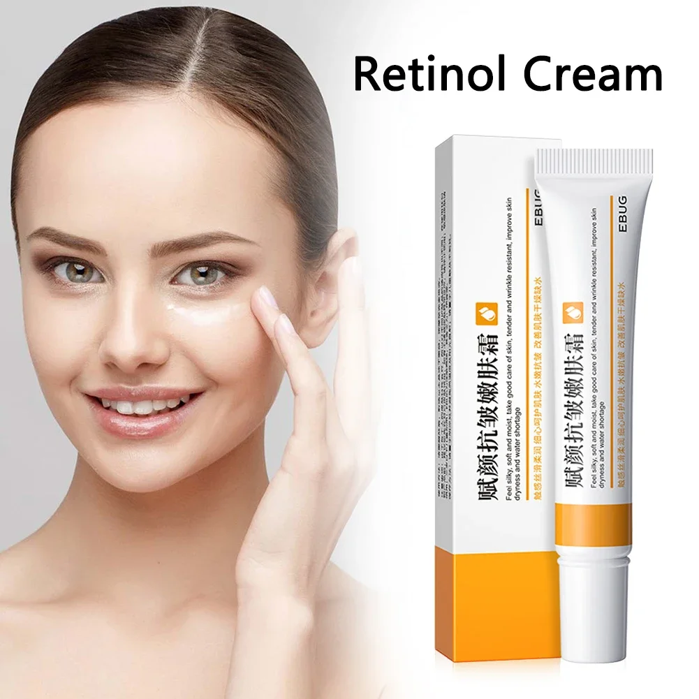 Retinol Lifting Firming Cream Remove Wrinkle Anti-Aging Fade Fine Lines Face Products Whitening Brighten Skin Beauty Health Care