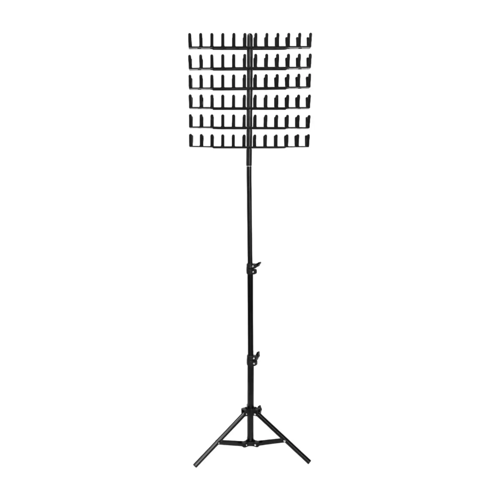 Braiding Hair Rack,Double Sided Braid Rack,144 Pegs Height Adjustable Hair Extension Holder,Separator Stand for Stylists