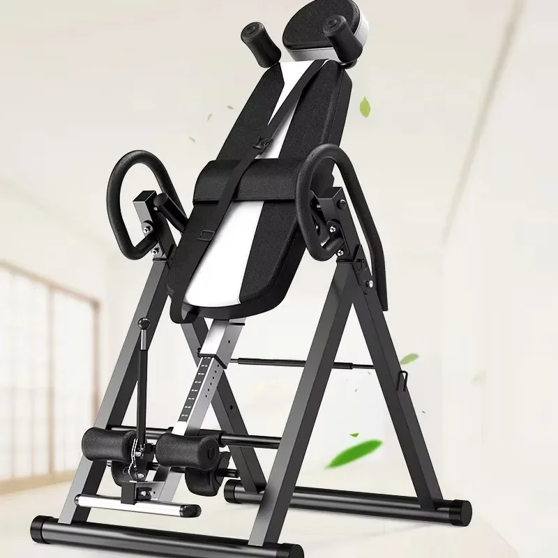 Custom Steel Foldable Handstand Machine Home Use Unisex Sports Equipment Upside Down Stretcher for Fitness Training
