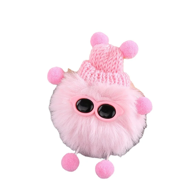 2024 New DIY Plush Ball Hole Shoes Charms Shoe Accessories Cute Fur Ball Elf Detachable Shoe Flower Shoe Buckle Hot sales