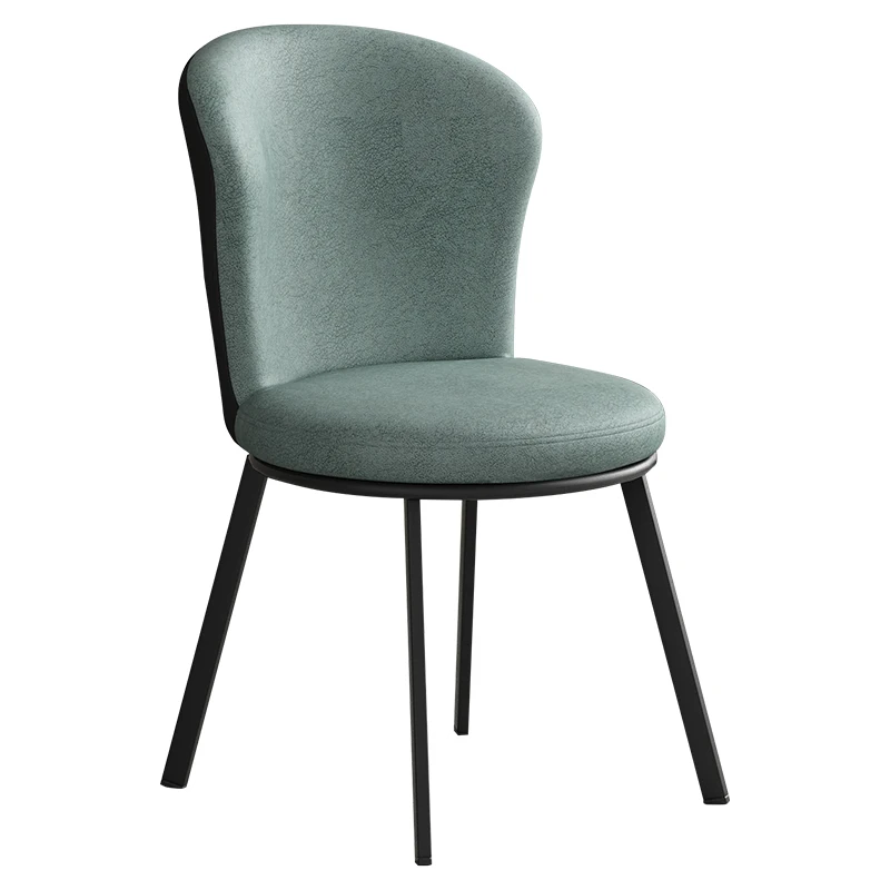 

Скандинавский свет, роскошный обеденный стул из кованого железа, домашний современный простой стул для отеля, простой стул для макияжа