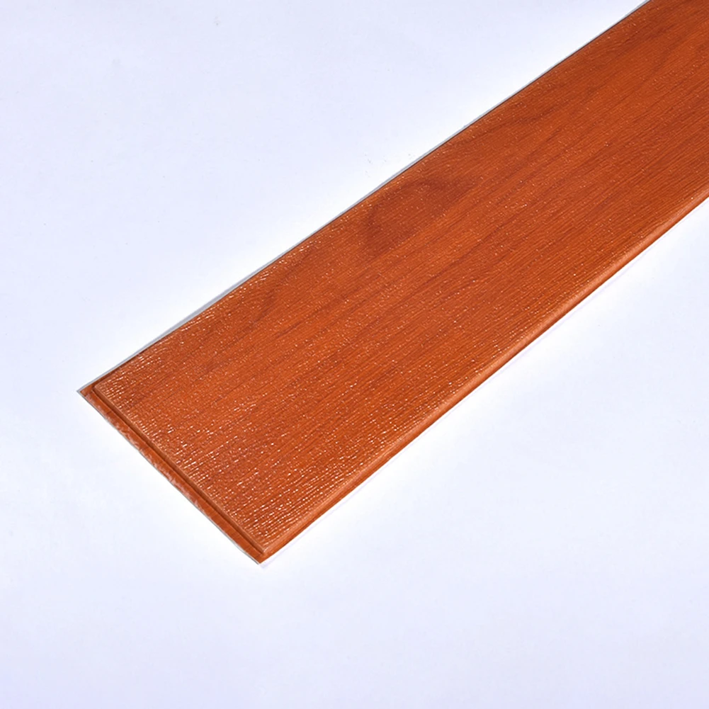 3D PVC Wall Stickers Decorative Baseboard for Home Waterproof and Heat Resistant Suitable for Kitchen and Bathroom 1PC
