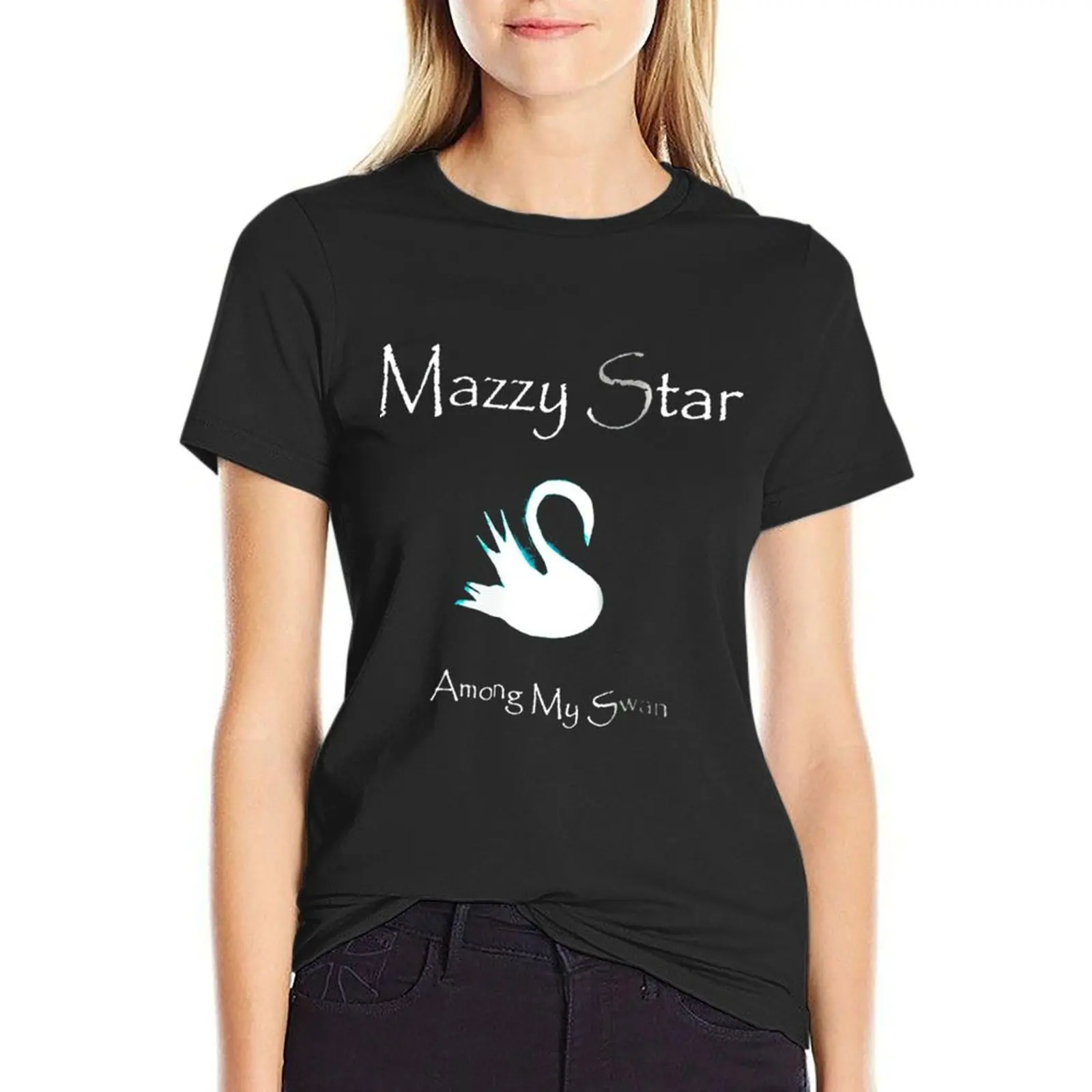 Mazzy star - 90s fanart T-Shirt graphics quick drying Short sleeve tee t-shirt dress for Women plus size