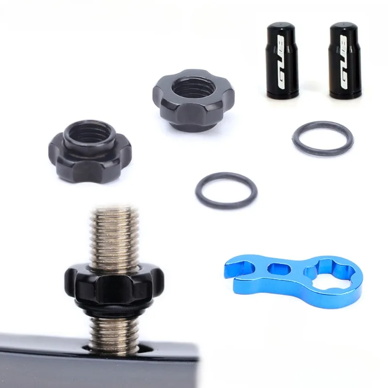 

4 шт., алюминиевая крышка клапана для велосипедных шин, сверхлегкая крышка для горного и шоссейного велосипеда, защита клапана для шин Schrader/Presta, аксессуары для MTB