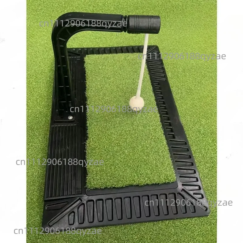 A Golf Training Device for Swing Practice, Range Practice, and Electronic Indoor Practice.