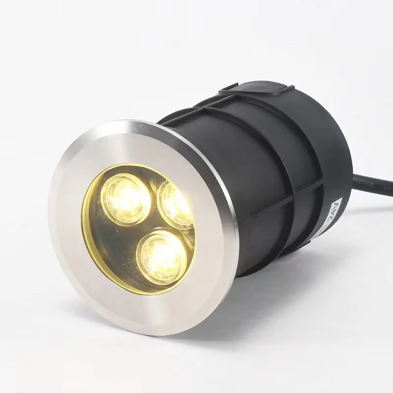 1W3W LED IP68 Wasserdicht Schwimmbad Brunnen Teich Quadratische Unterwasser Licht Garten Unterirdischen Lampe Pathway Deck Spot Beleuchtung – Detail 9