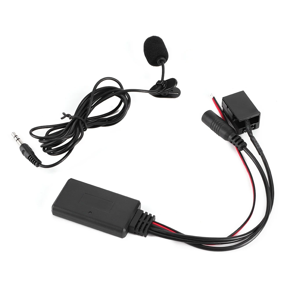 AUX‑IN Audio Cable Adapter Car Stereo  Microphone Fit for  CD30 CDC40 CD70 DVD90 Car Stereo  Microphone