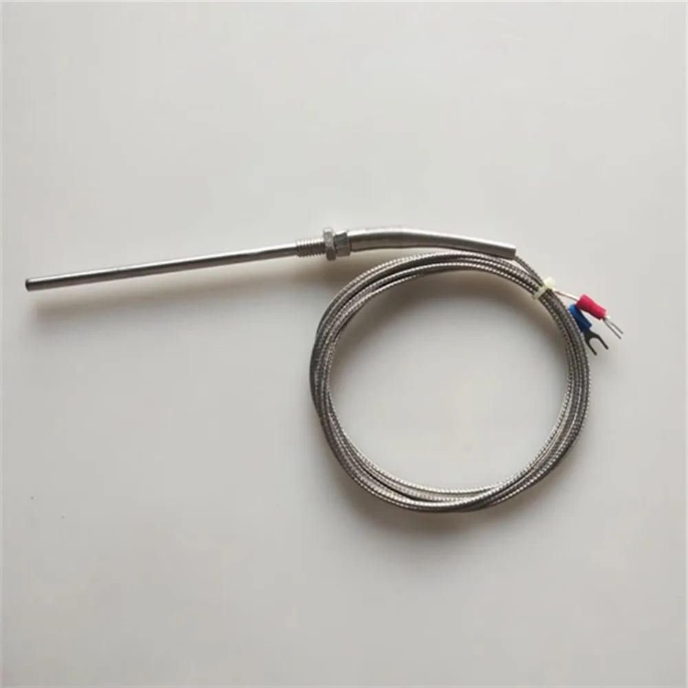 Probe type temperature sensing line M8 Probe type thermocouple K type, oven temperature measuring line Probe shielded line