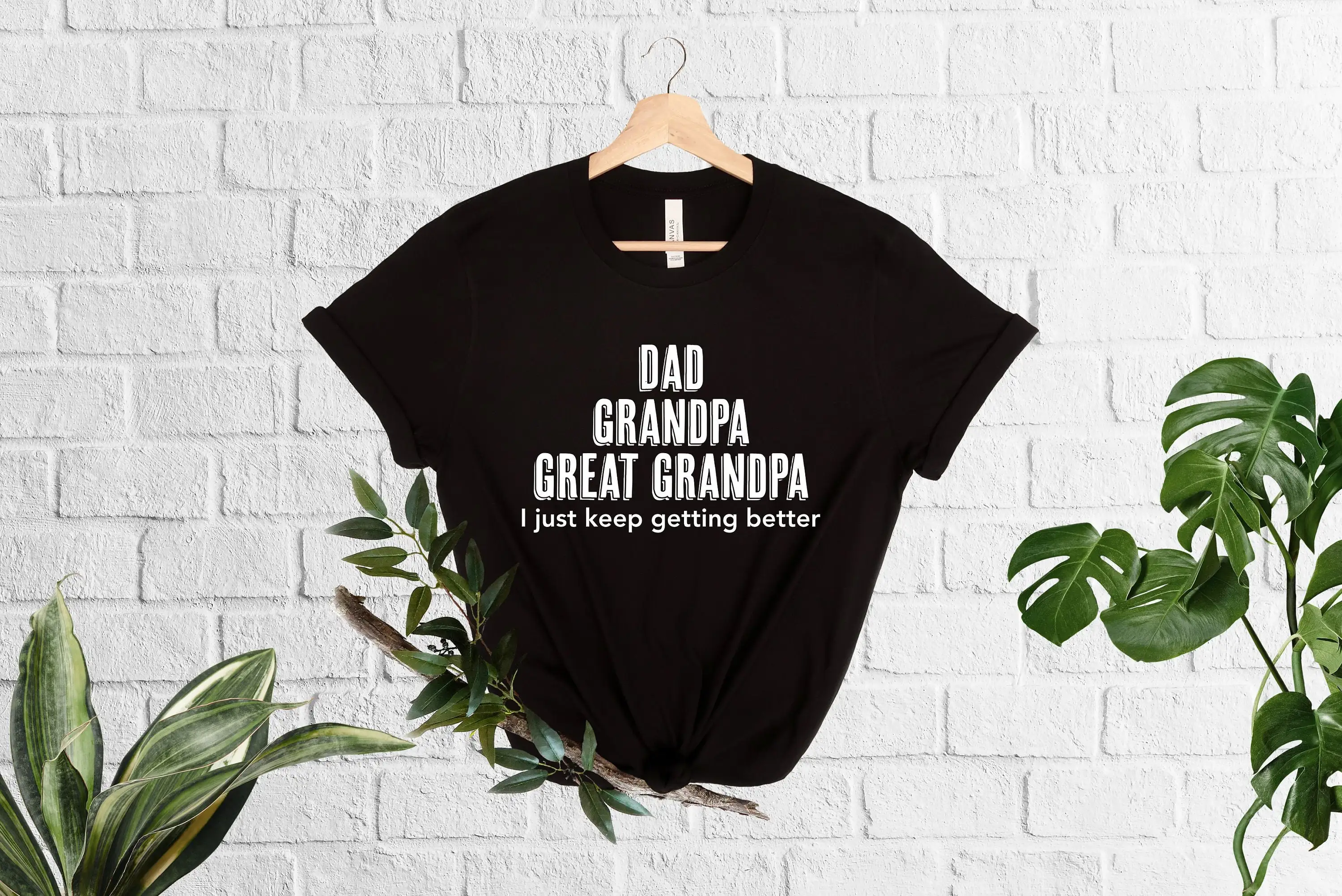 Dad Grandpa Great T shirt Funny Pawpaw Papa Father's Day Grandfather From Grandkids