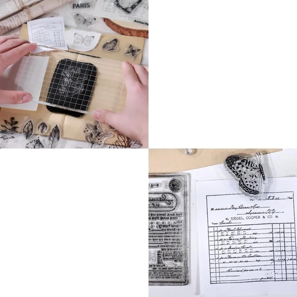 

Decorative Silicone Clear Stamp for Creative Blessing Rubber Stamper for DIY Car