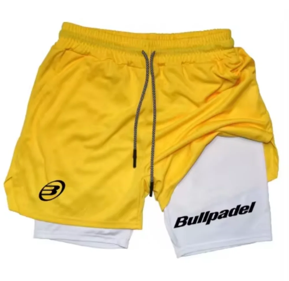 

Дышащие быстросохнущие мужские спортивные шорты для тенниса, бадминтона, длинные брюки для бега на открытом воздухе, летняя спортивная одежда с легким Pr