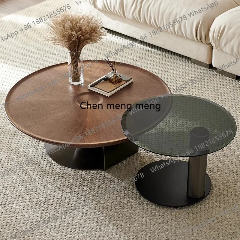 

Italian Minimalist Coffee Tables Nordic Creative High-end Living Room UFO-shaped Coffee Table Simple Design Home Furniture