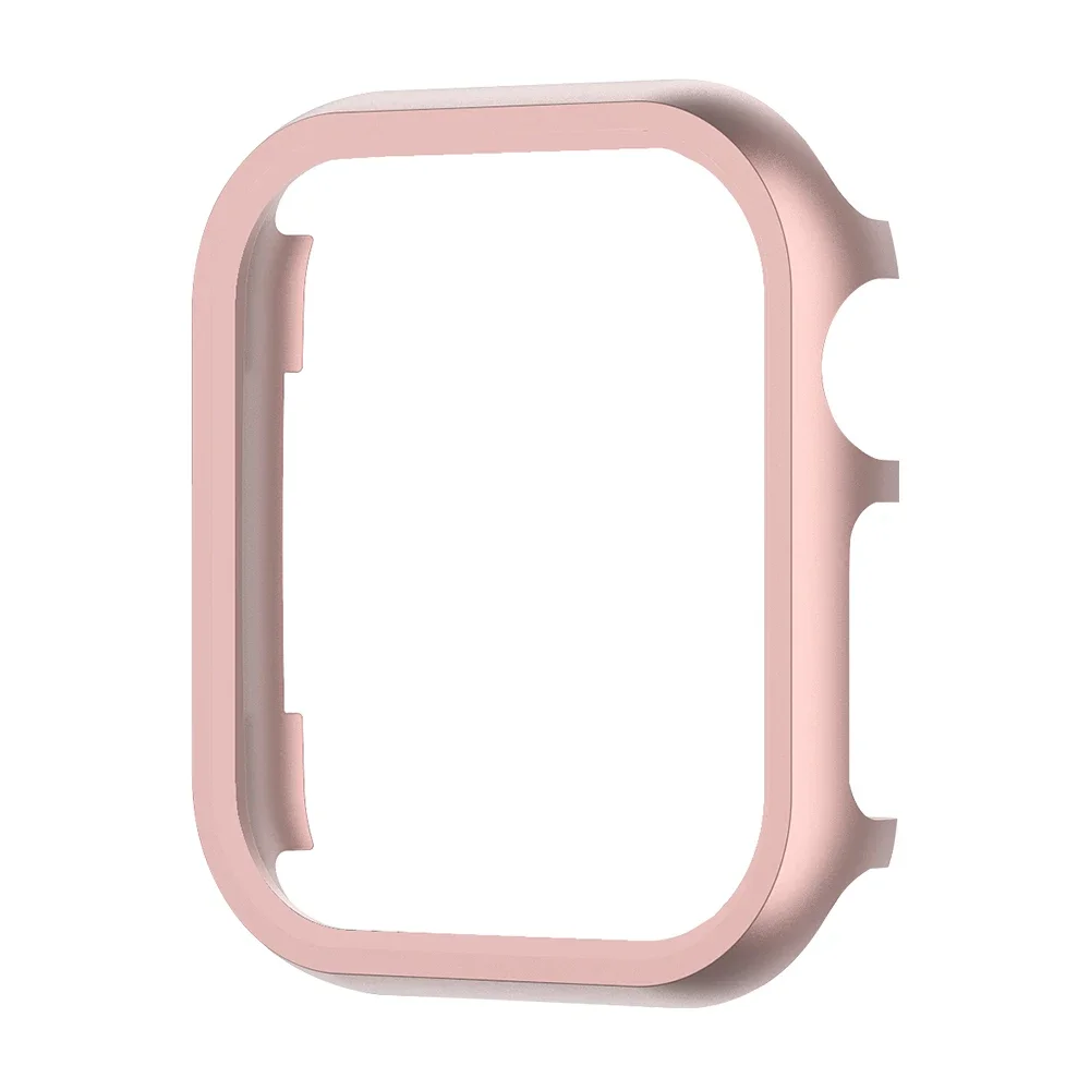 Metal Case for Apple Watch Series 9 8 7 41mm 45mm Aluminium Alloy Bumper Cases for iWatch 6 SE 40mm 44mm Frame Protective Cover