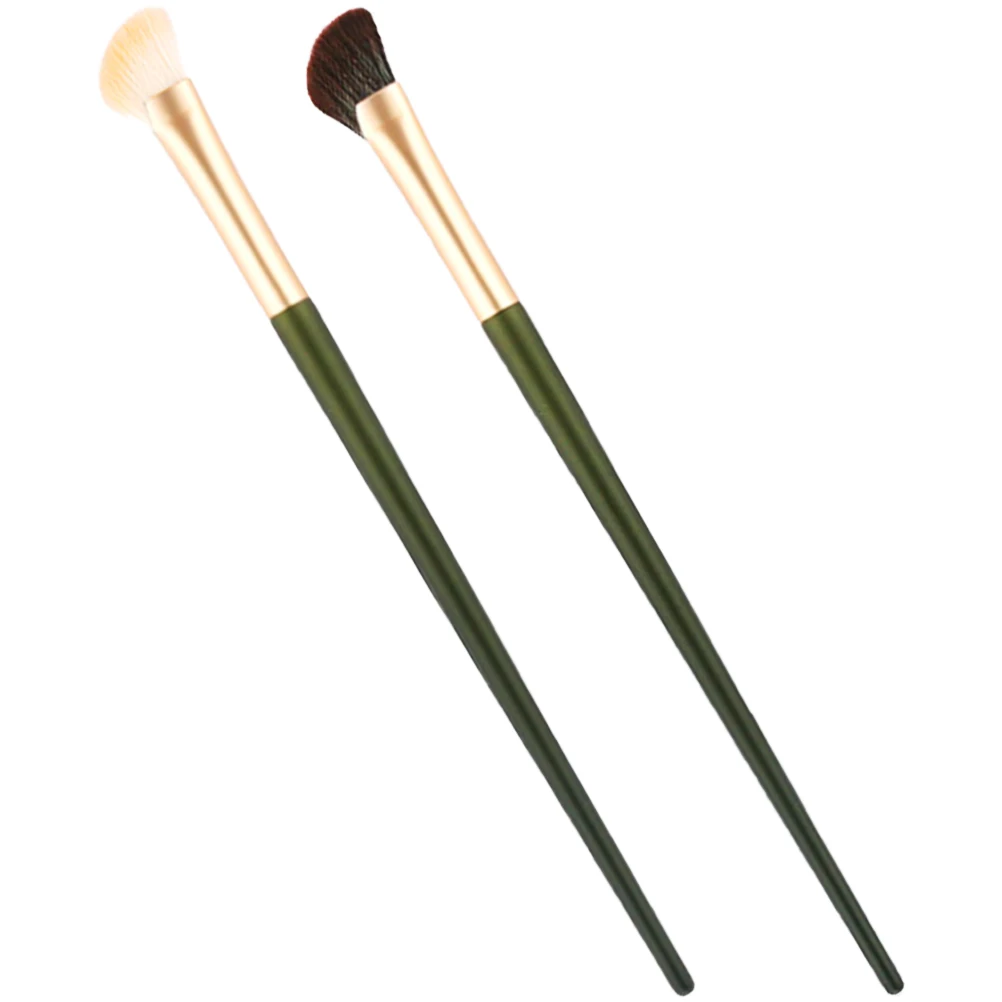قطعتان من فرشاة تحديد الأنف، أداة توزيع المكياج للنساء المبتدئين، قبضة مريحة، تصميم متعدد الاستخدامات