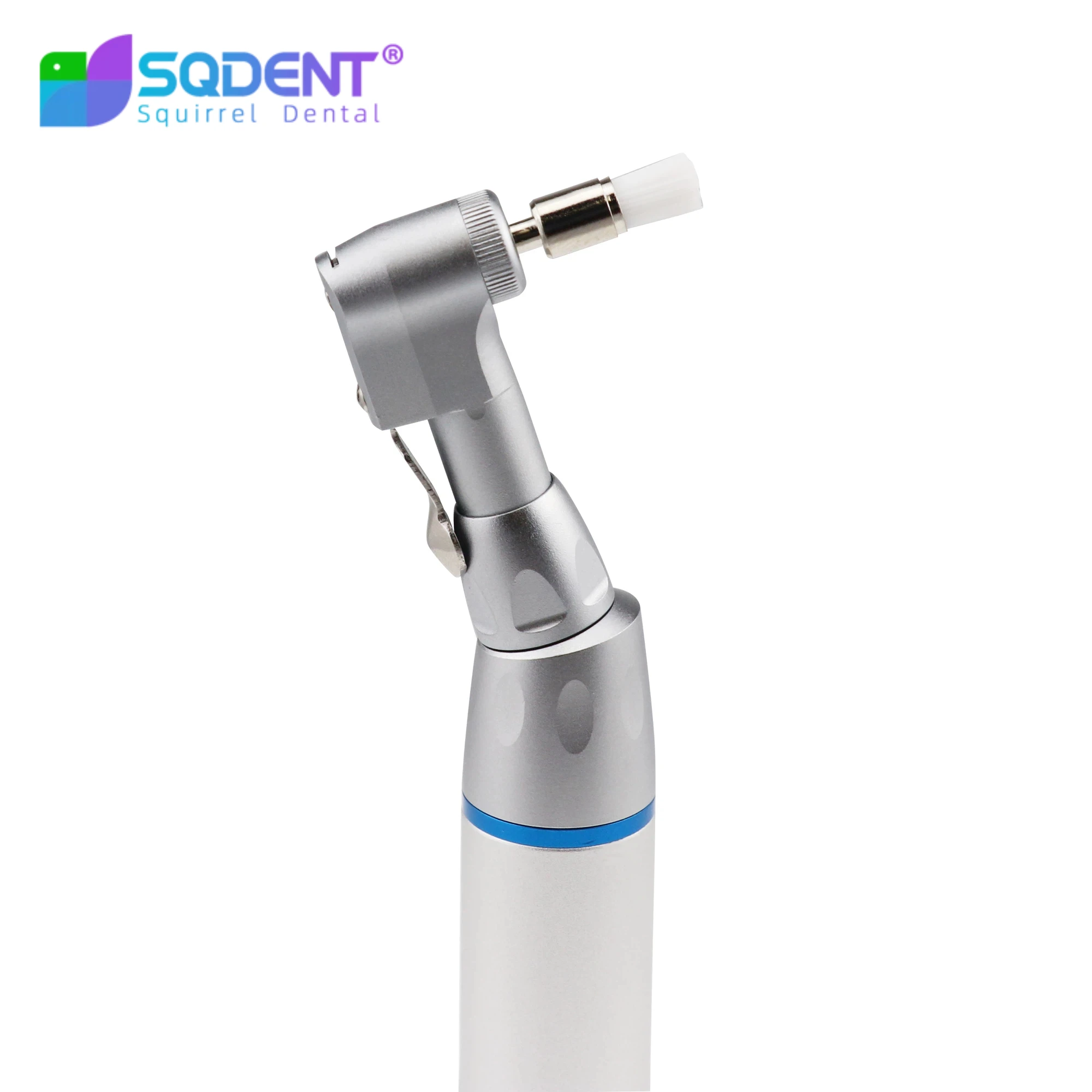 100Pcs/Box Dental Lab Nylon Latch Small Flat Polishing Polisher Prophylaxis Brushes Disposable Dental Care Flat Brush White