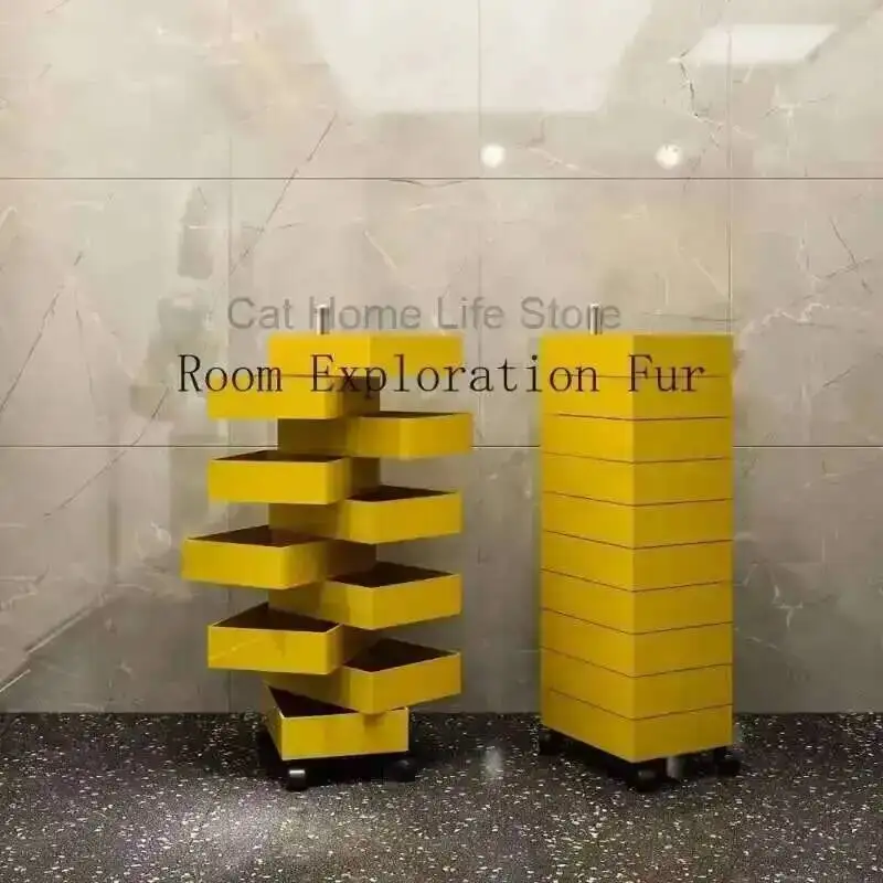 عربات الشعر الجمالية للصالونات مع معدات عربة باديكير احترافية لتصفيف الشعر وعربة تخزين وأدراج التجميل باللون الذهبي