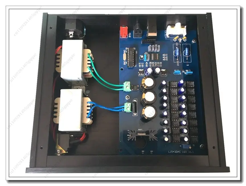New Release Finished L1543DAC 16X Sixteen Parallel TDA1543 HiFi Audio DAC Decoder Digital / Analog Input