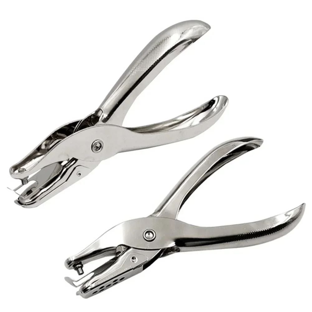 1 Pc Metal 3/6mm Pore Diameter Punch Pliers Single Hole Puncher Hand Paper Scrapbooking Punches 1-8 Pages Paper Hole Puncher