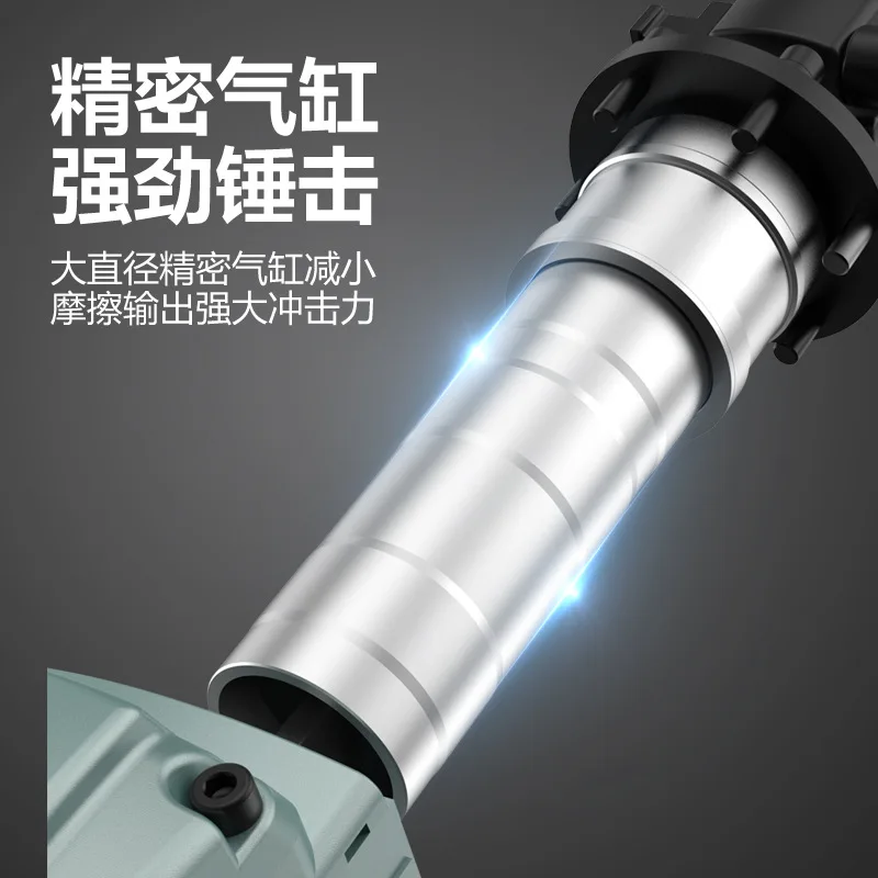 Electric Demolition Hammer 65A 110V High Power Dual Use Rotary Hammer Impact Drill Concrete Industrial Grade Heavy Duty