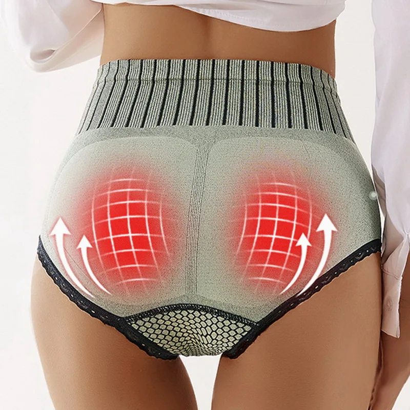 Women High Waist Shaping Panties Breathable Body Shaper Slimming Tummy Underwear Butt Lifter Seamless Panties Shaperwear