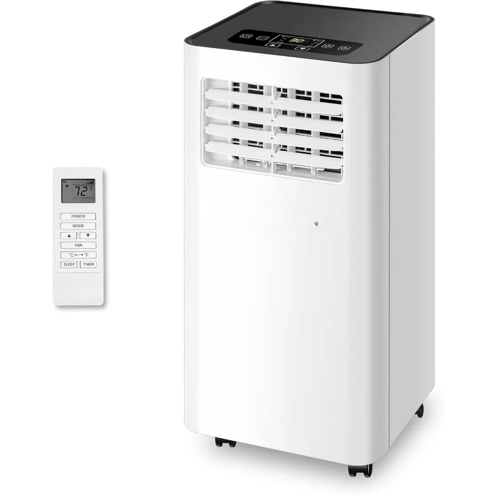 Room Air Conditioner with Digital Remote for Room up to 450 Sq.Ft, 3-in-1 Portable AC Unit with with Installation Kit