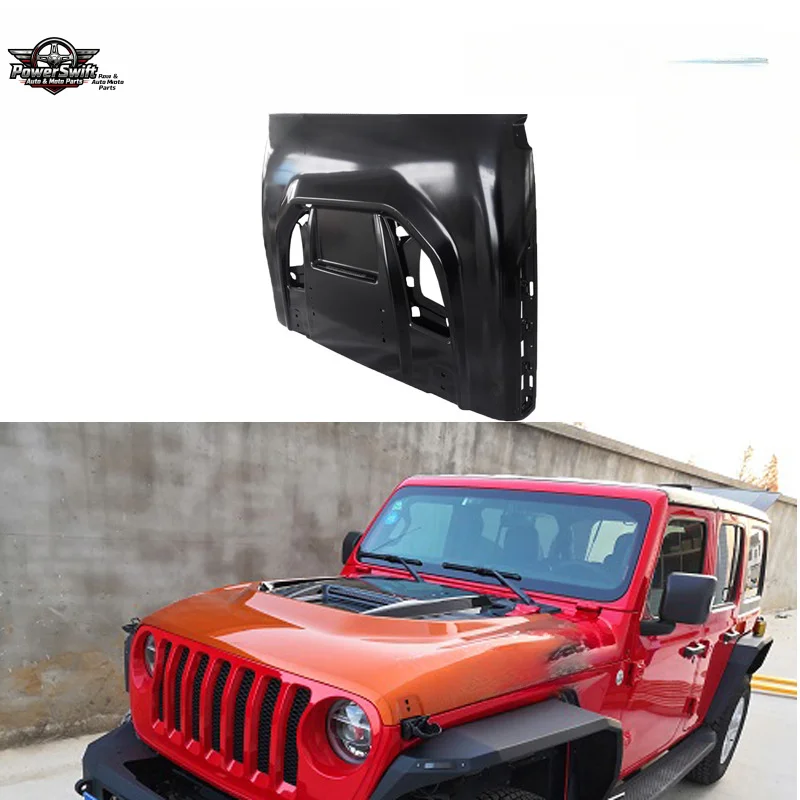 Suitable for Wrangler JL 2018+ Storm Engine Modification Parts Hood
